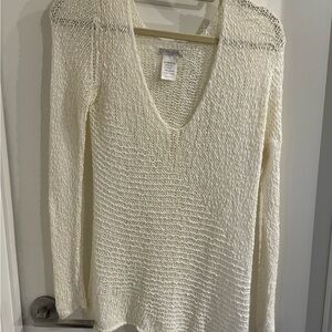 Talula - Aritzia Women's Cream Knit Sweater